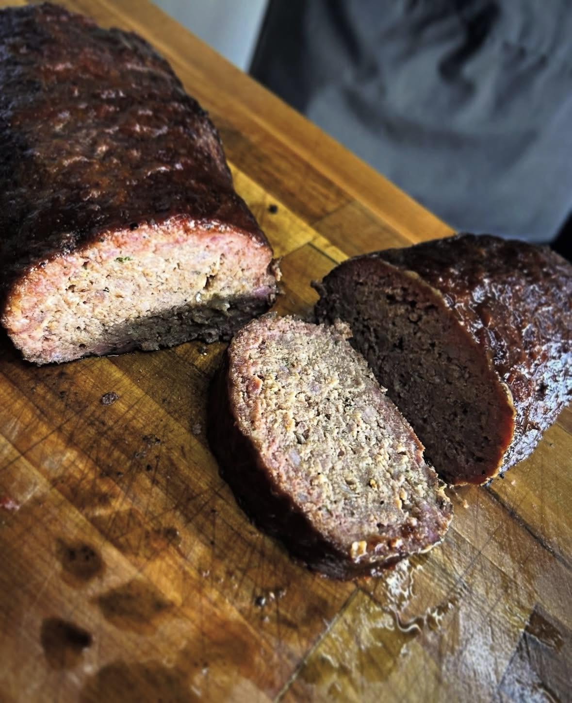 Smoked meatloaf with classic BBQ flavor